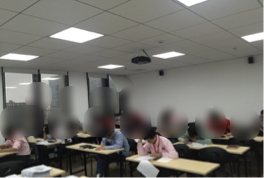 内部培训考试与学习现场