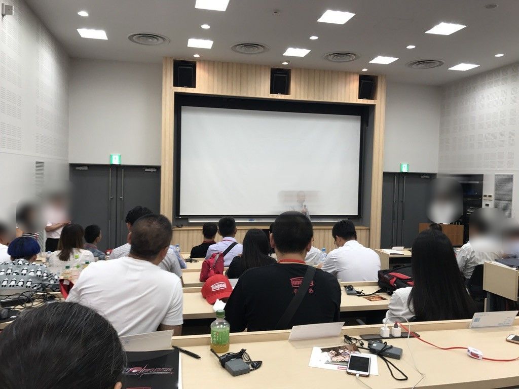 赴日供应商产品研修课堂现场
